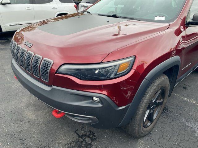 used 2021 Jeep Cherokee car, priced at $20,894