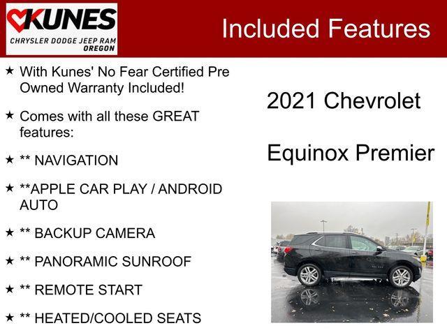 used 2021 Chevrolet Equinox car, priced at $23,694