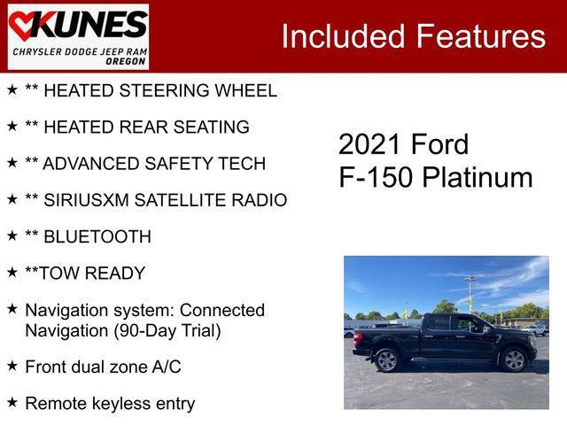 used 2021 Ford F-150 car, priced at $47,894