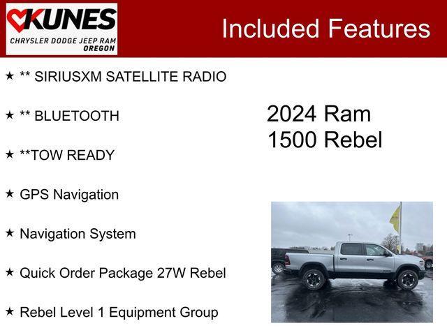 used 2024 Ram 1500 car, priced at $49,994