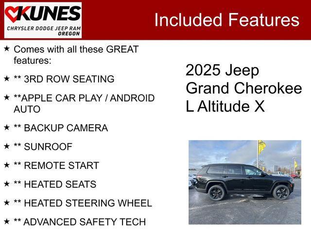 new 2025 Jeep Grand Cherokee L car, priced at $40,494