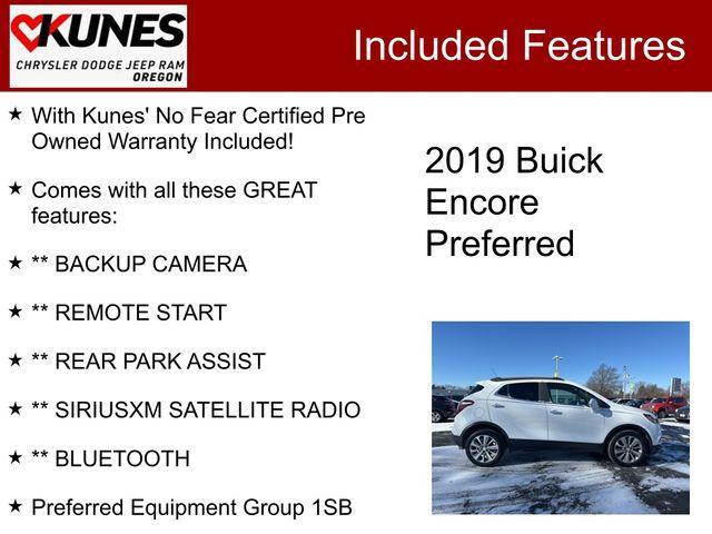 used 2019 Buick Encore car