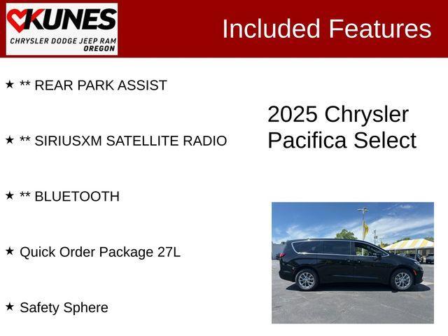new 2025 Chrysler Pacifica car, priced at $42,494