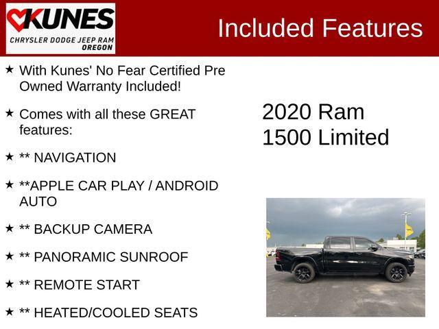 used 2020 Ram 1500 car, priced at $37,694