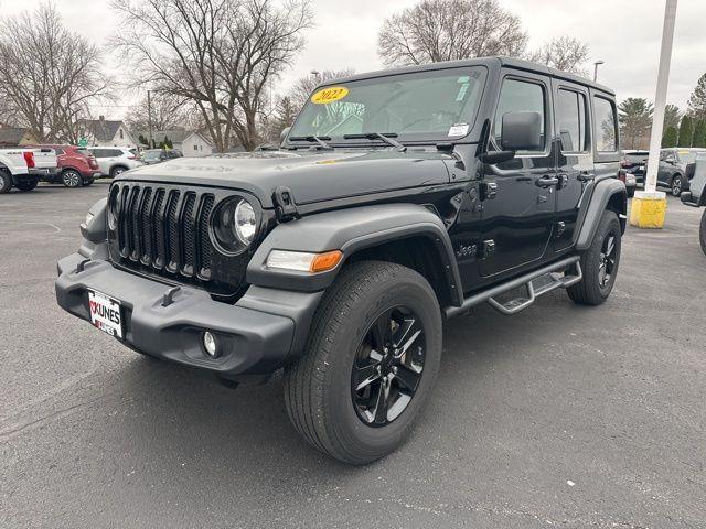 used 2022 Jeep Wrangler Unlimited car, priced at $30,794