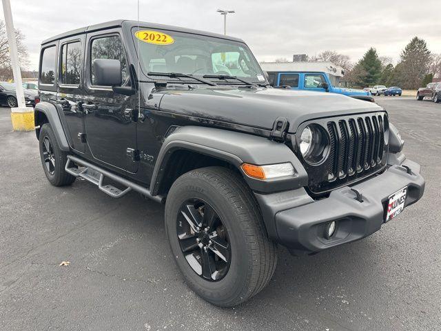 used 2022 Jeep Wrangler Unlimited car, priced at $30,794