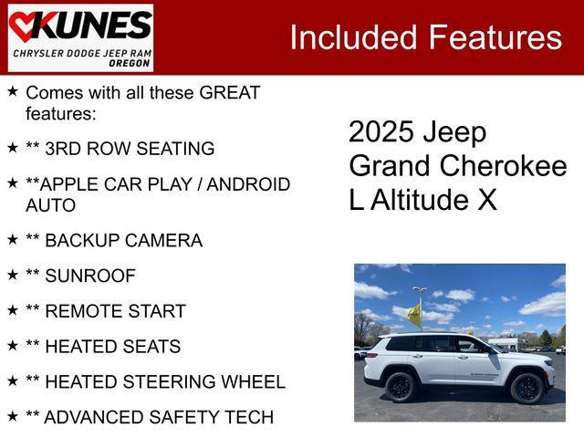 new 2025 Jeep Grand Cherokee L car, priced at $44,097