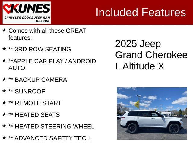 new 2025 Jeep Grand Cherokee L car, priced at $43,439