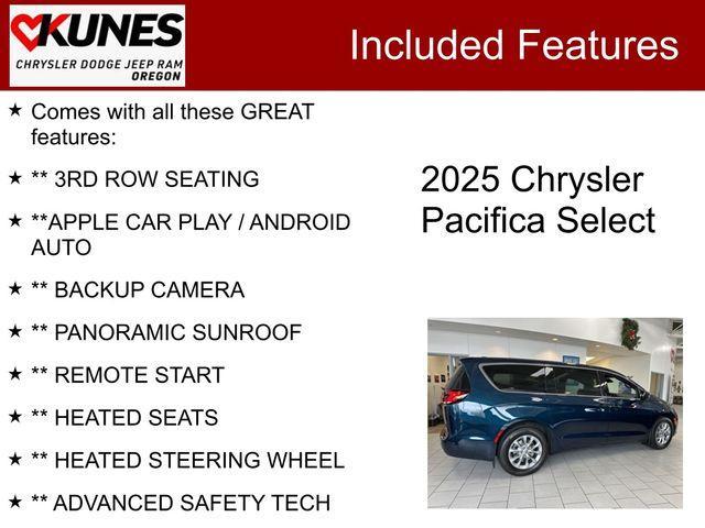 new 2025 Chrysler Pacifica car, priced at $47,975