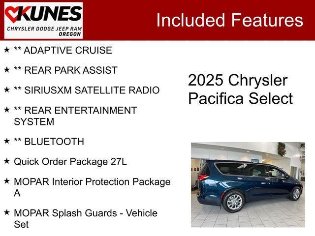 new 2025 Chrysler Pacifica car, priced at $47,975