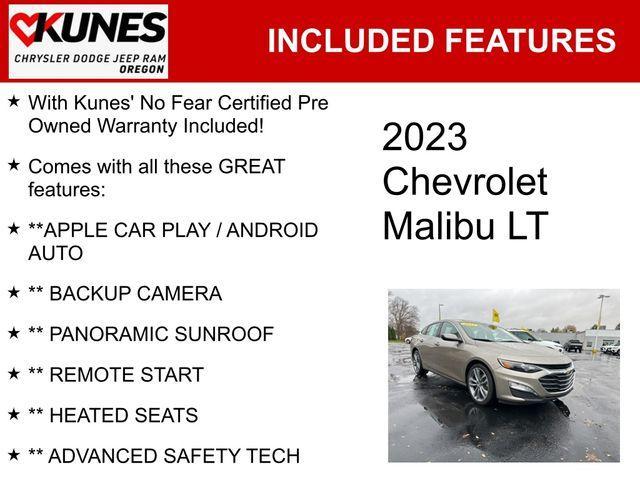 used 2023 Chevrolet Malibu car, priced at $16,994