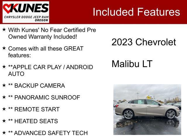 used 2023 Chevrolet Malibu car, priced at $19,194