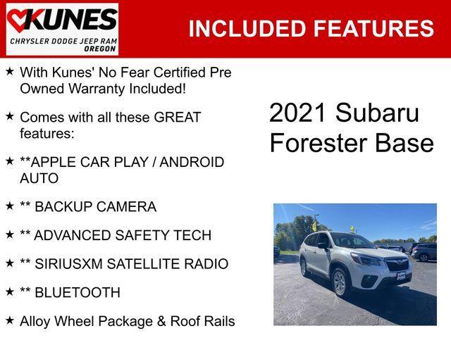 used 2021 Subaru Forester car, priced at $17,794