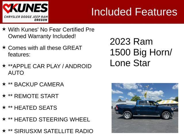 used 2023 Ram 1500 car, priced at $34,994