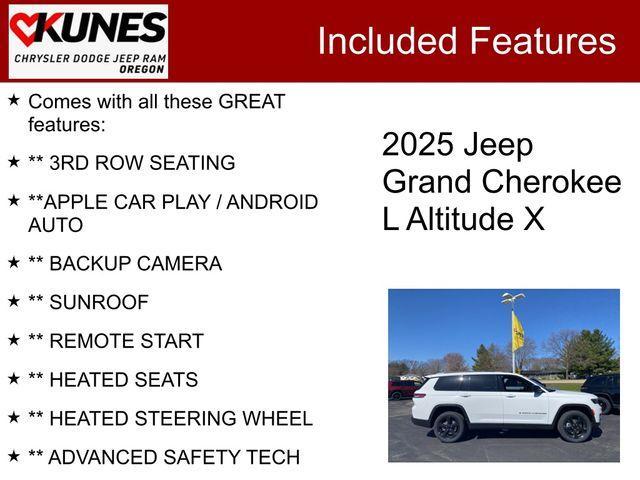 new 2025 Jeep Grand Cherokee L car, priced at $45,594