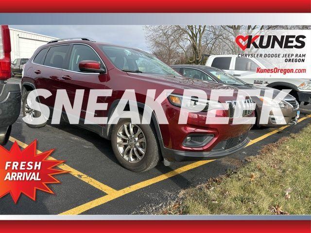 used 2021 Jeep Cherokee car, priced at $22,961