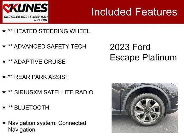 used 2023 Ford Escape car, priced at $26,999