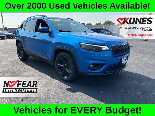 used 2020 Jeep Cherokee car, priced at $18,407