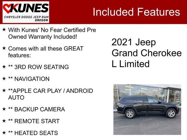 used 2021 Jeep Grand Cherokee L car, priced at $29,494