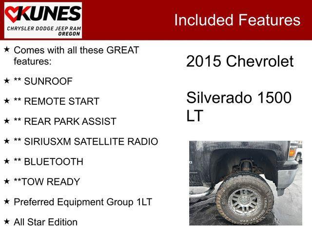 used 2015 Chevrolet Silverado 1500 car, priced at $17,994