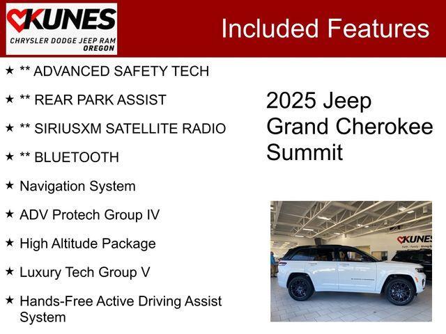 new 2025 Jeep Grand Cherokee car, priced at $71,325