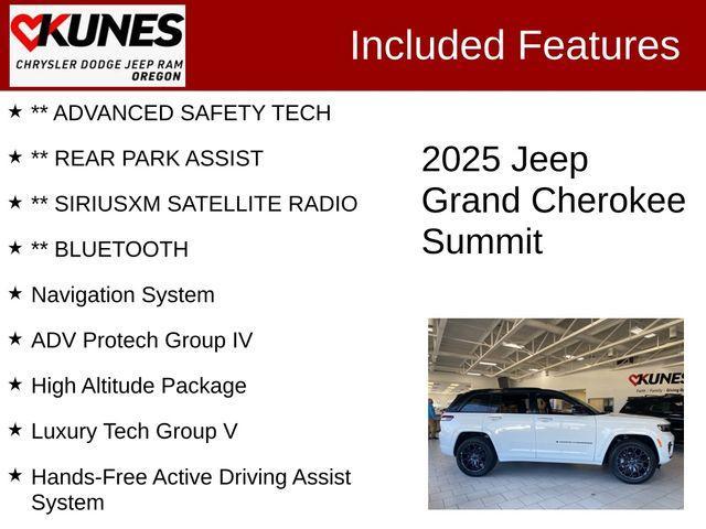 new 2025 Jeep Grand Cherokee car, priced at $72,494