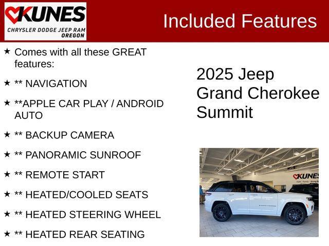 new 2025 Jeep Grand Cherokee car, priced at $72,494