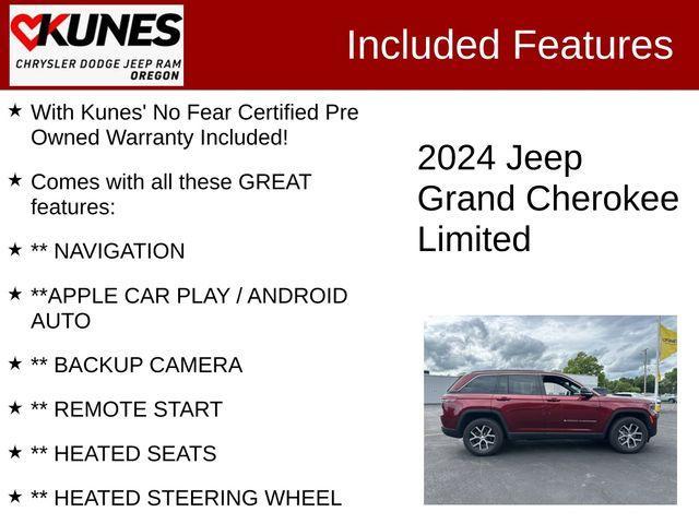 used 2024 Jeep Grand Cherokee car, priced at $34,694