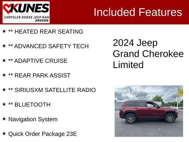 used 2024 Jeep Grand Cherokee car, priced at $34,694