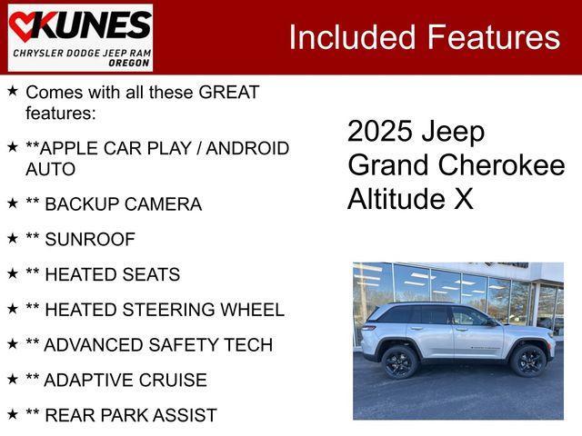 new 2025 Jeep Grand Cherokee car, priced at $38,994