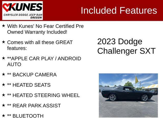 used 2023 Dodge Challenger car, priced at $27,394