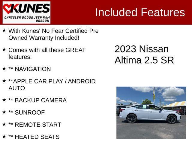 used 2023 Nissan Altima car, priced at $23,494