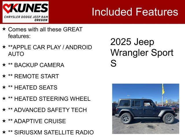 new 2025 Jeep Wrangler car, priced at $53,147