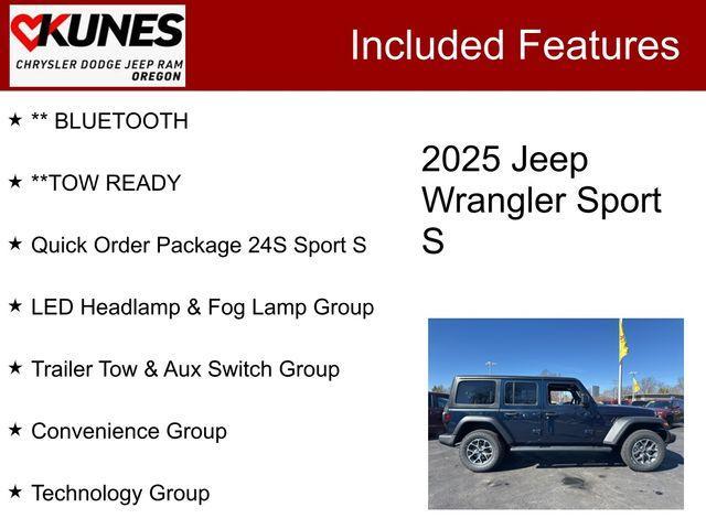 new 2025 Jeep Wrangler car, priced at $53,147