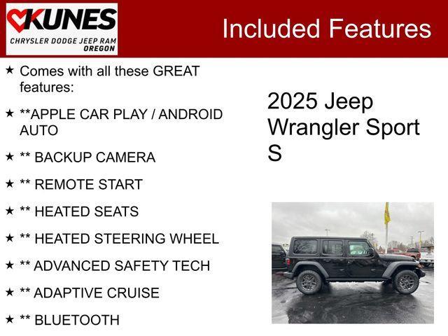 new 2025 Jeep Wrangler car, priced at $42,994