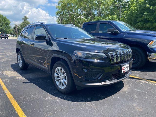 used 2021 Jeep Cherokee car, priced at $17,694