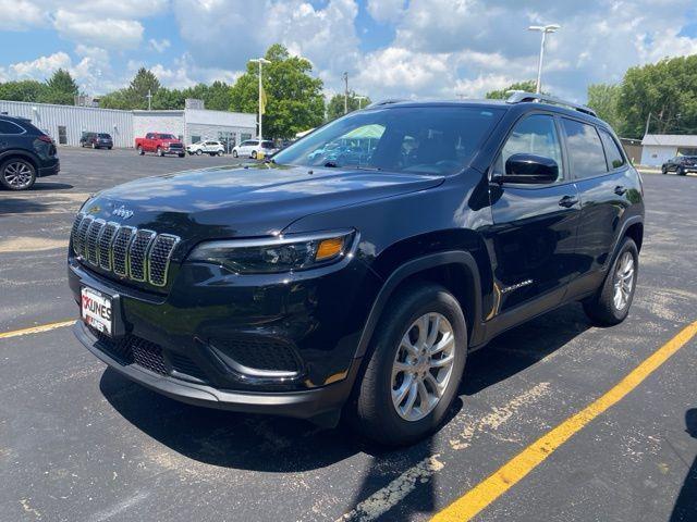 used 2021 Jeep Cherokee car, priced at $17,694