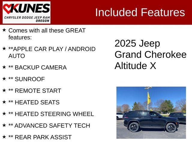 new 2025 Jeep Grand Cherokee car, priced at $47,794
