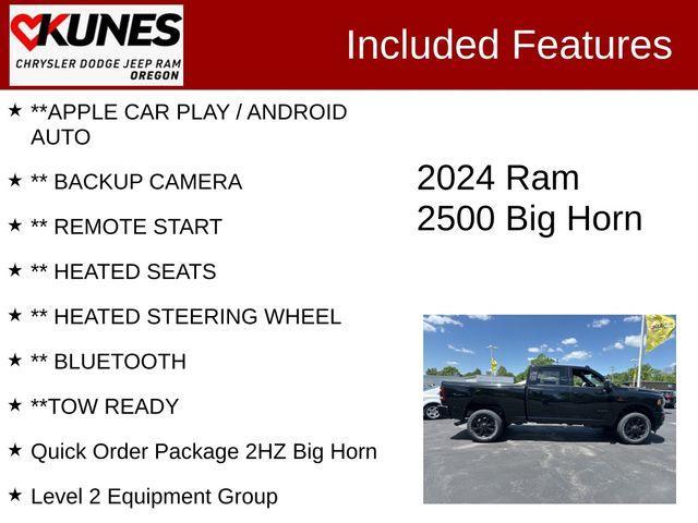 new 2024 Ram 2500 car, priced at $69,095