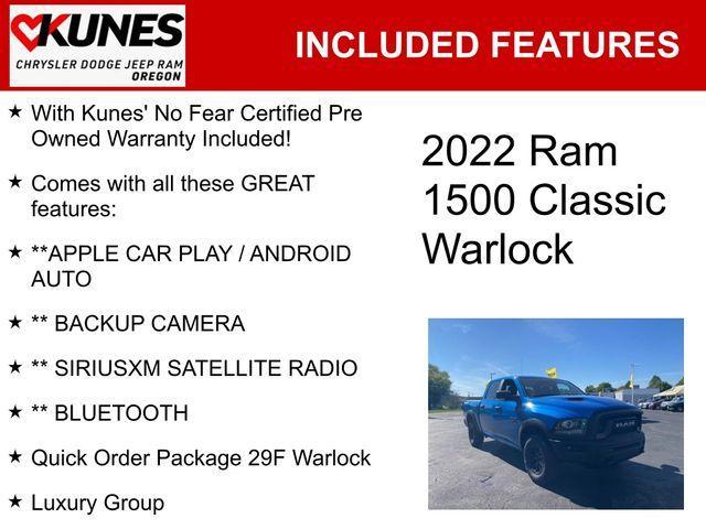 used 2022 Ram 1500 Classic car, priced at $30,794