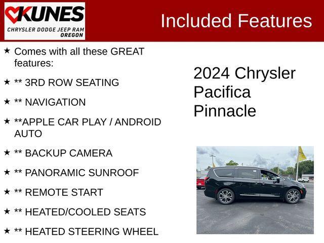 new 2024 Chrysler Pacifica car, priced at $48,839