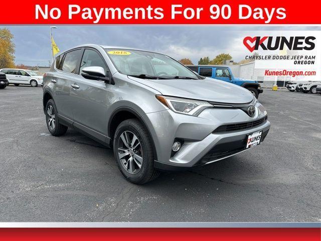 used 2018 Toyota RAV4 car, priced at $14,994