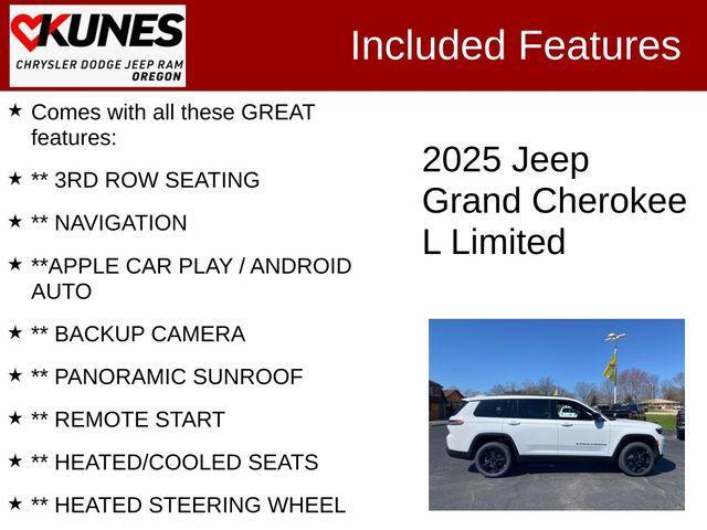 new 2025 Jeep Grand Cherokee L car, priced at $56,744