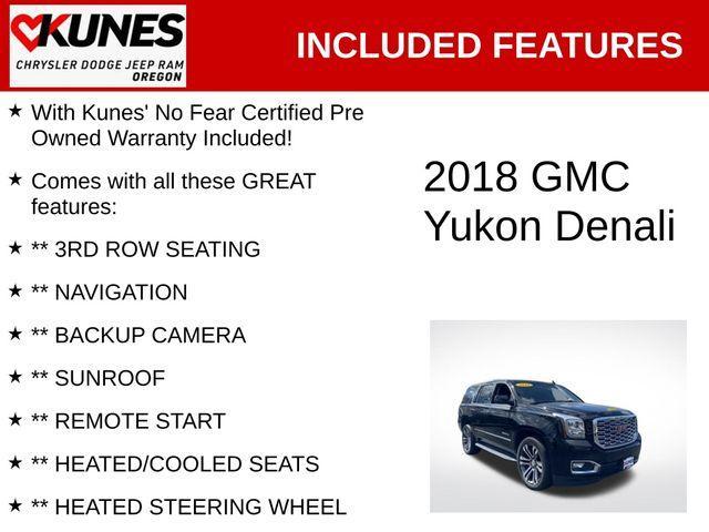 used 2018 GMC Yukon car, priced at $30,994