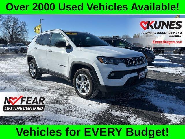 used 2023 Jeep Compass car, priced at $21,994