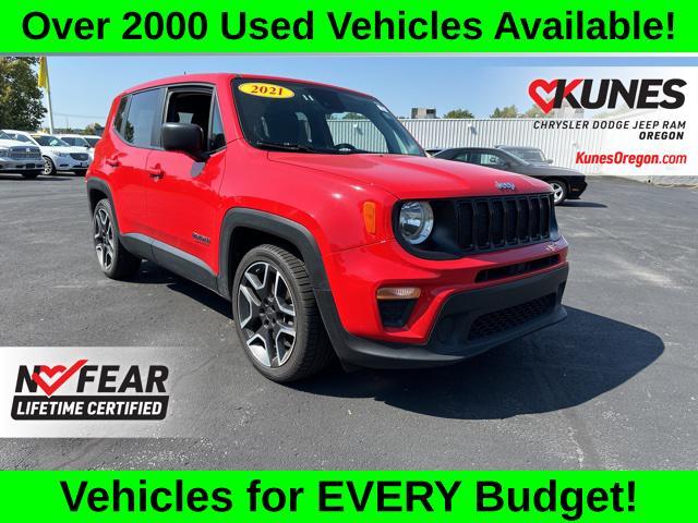 used 2021 Jeep Renegade car, priced at $15,140