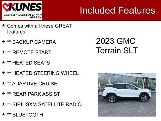 used 2023 GMC Terrain car, priced at $20,994