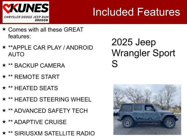 new 2025 Jeep Wrangler car, priced at $47,994