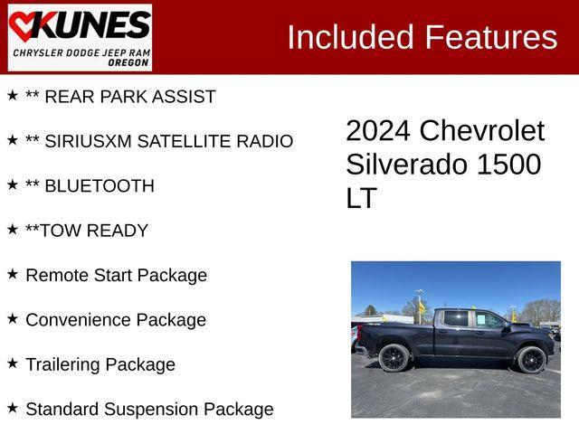 used 2024 Chevrolet Silverado 1500 car, priced at $43,994