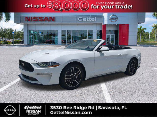 used 2022 Ford Mustang car, priced at $24,091